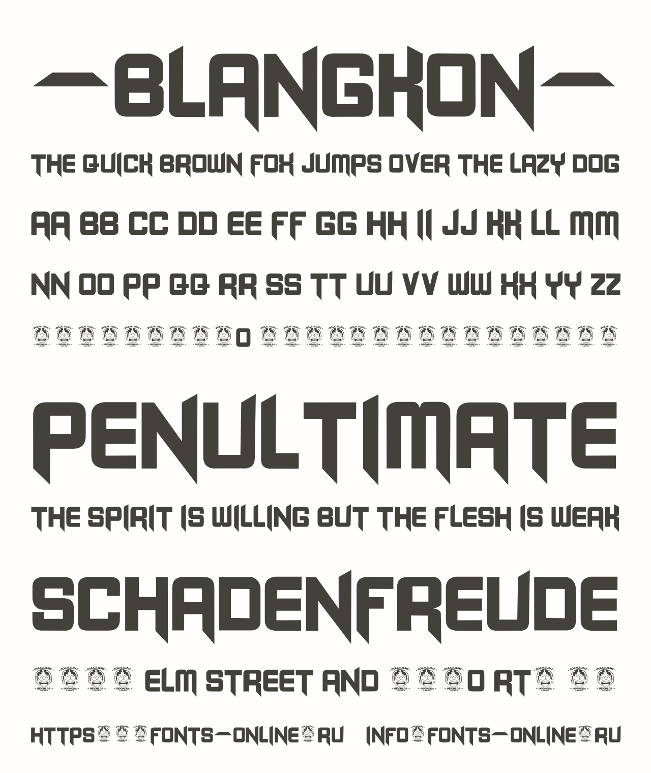 Download Blangkon Font Free - Unique Decorative Style