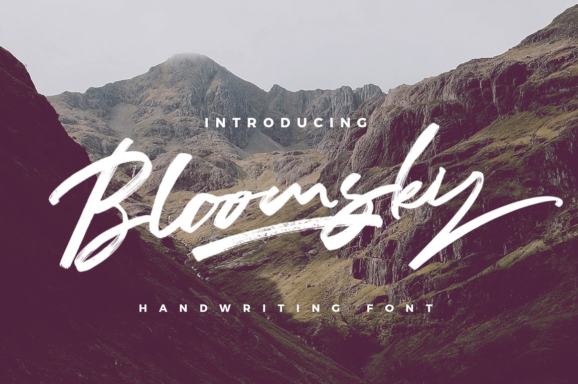 Download Bloomsky Font Free - Modern & Stylish Typeface