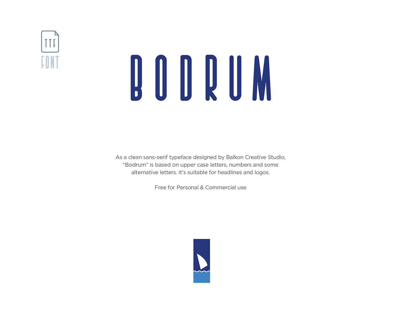 Download Bodrum Font Free - Stylish Modern Serif Typeface