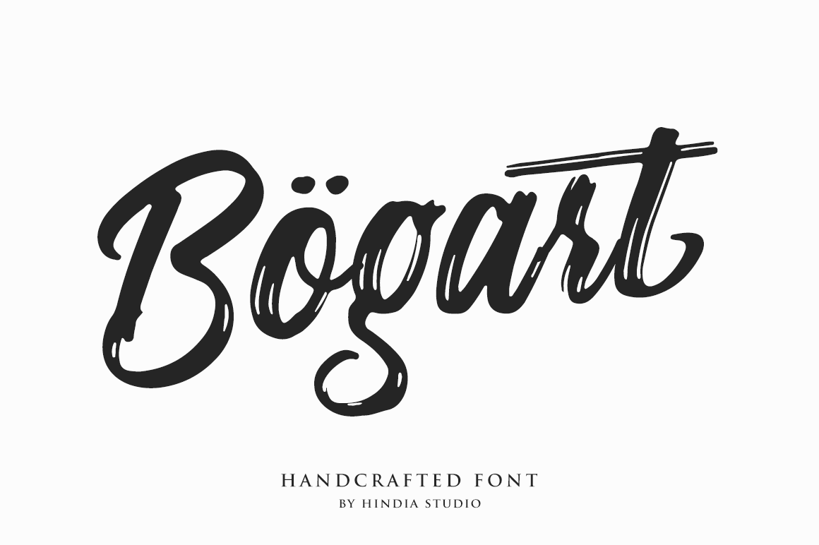 Скачайте бесплатно шрифт Bogart Script – уникальный стиль рукописной каллиграфии