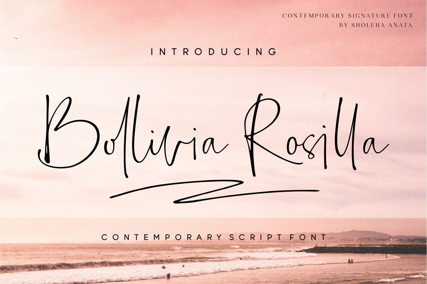 Download Bollivia Rosilla Font Free - Chic & Elegant Design