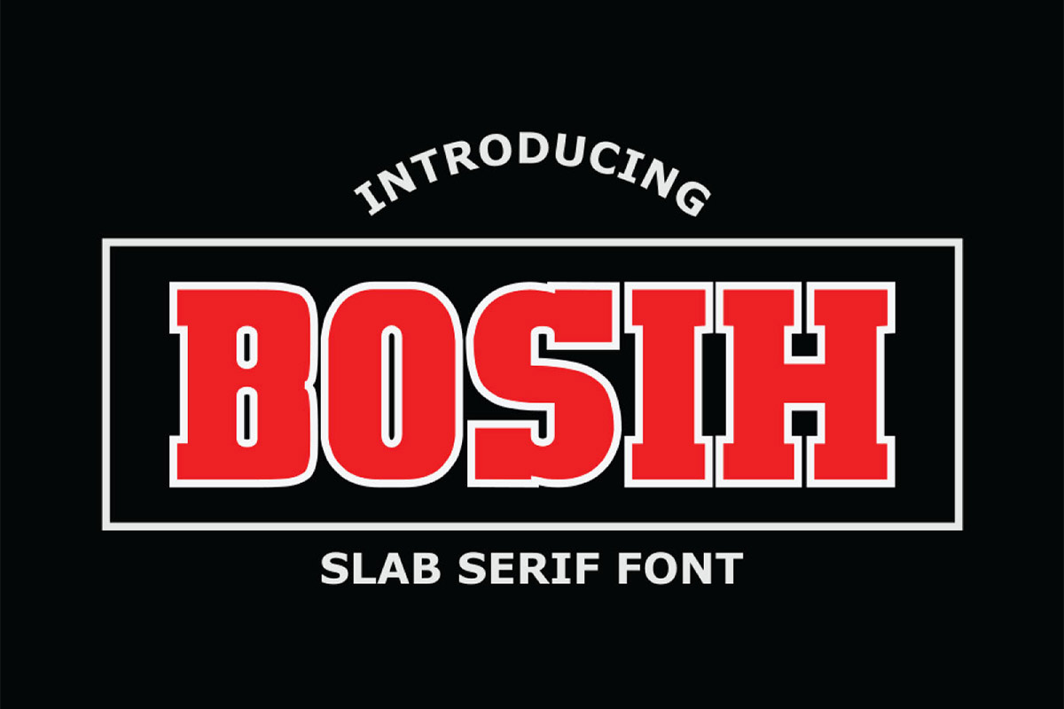 Download Bosih Font for Free - Modern and Stylish Design