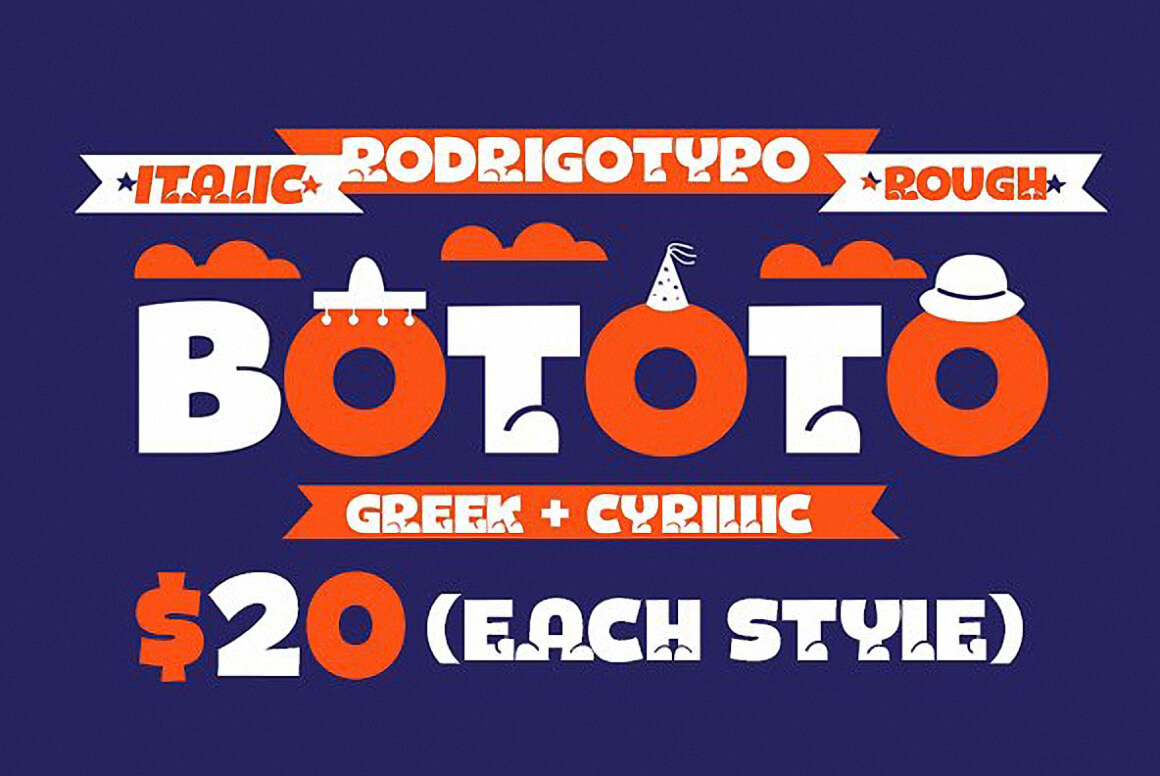 Download Bototo Family Font Free - Sleek & Modern Design