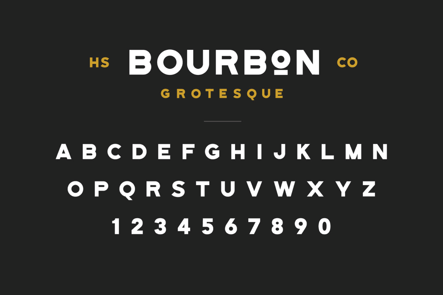 Скачайте бесплатно шрифт Bourbon Grotesque - современный и стильный