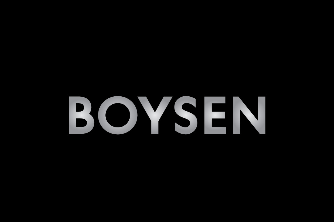 Download Boysen Font Free - Chic and Versatile Design