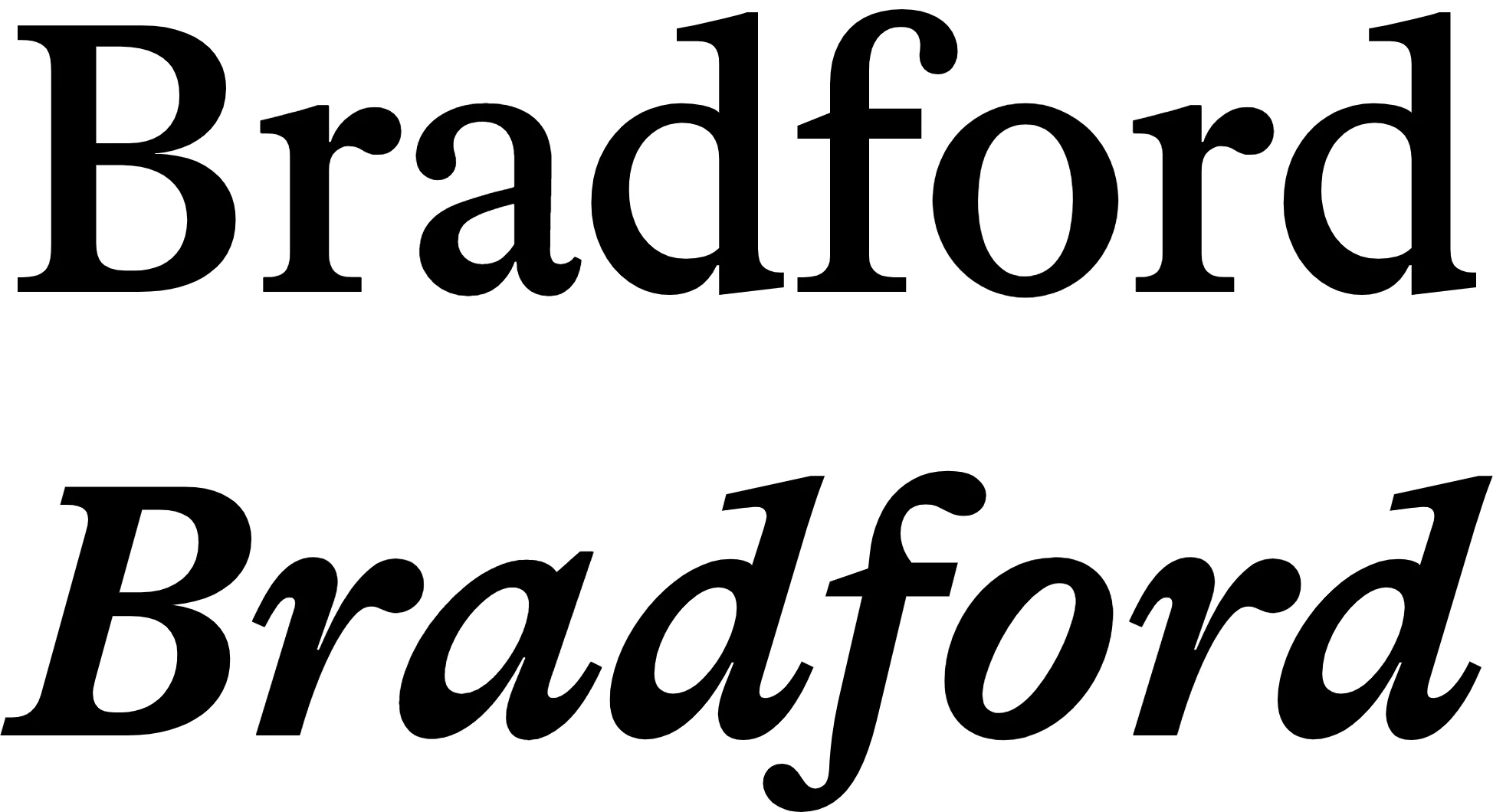 Download Bradford Regular Font Free - Versatile and Stylish