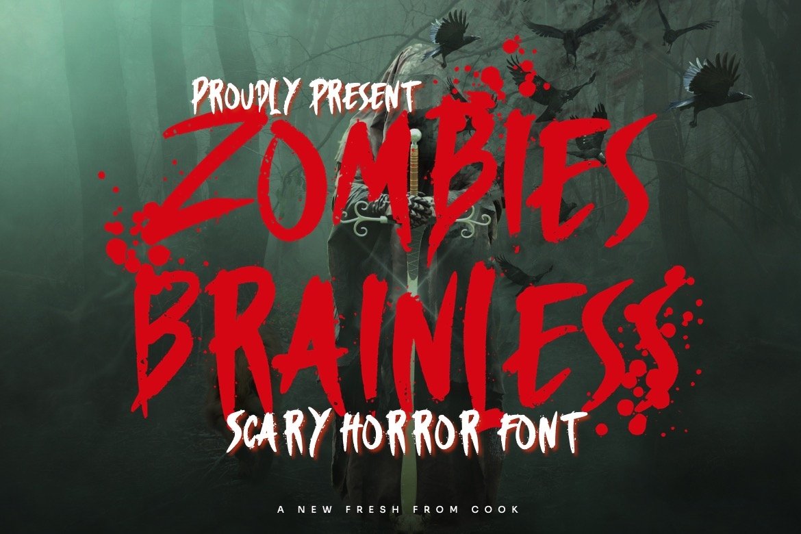 Download Brainless Font Free - Creative and Fun Typestyle