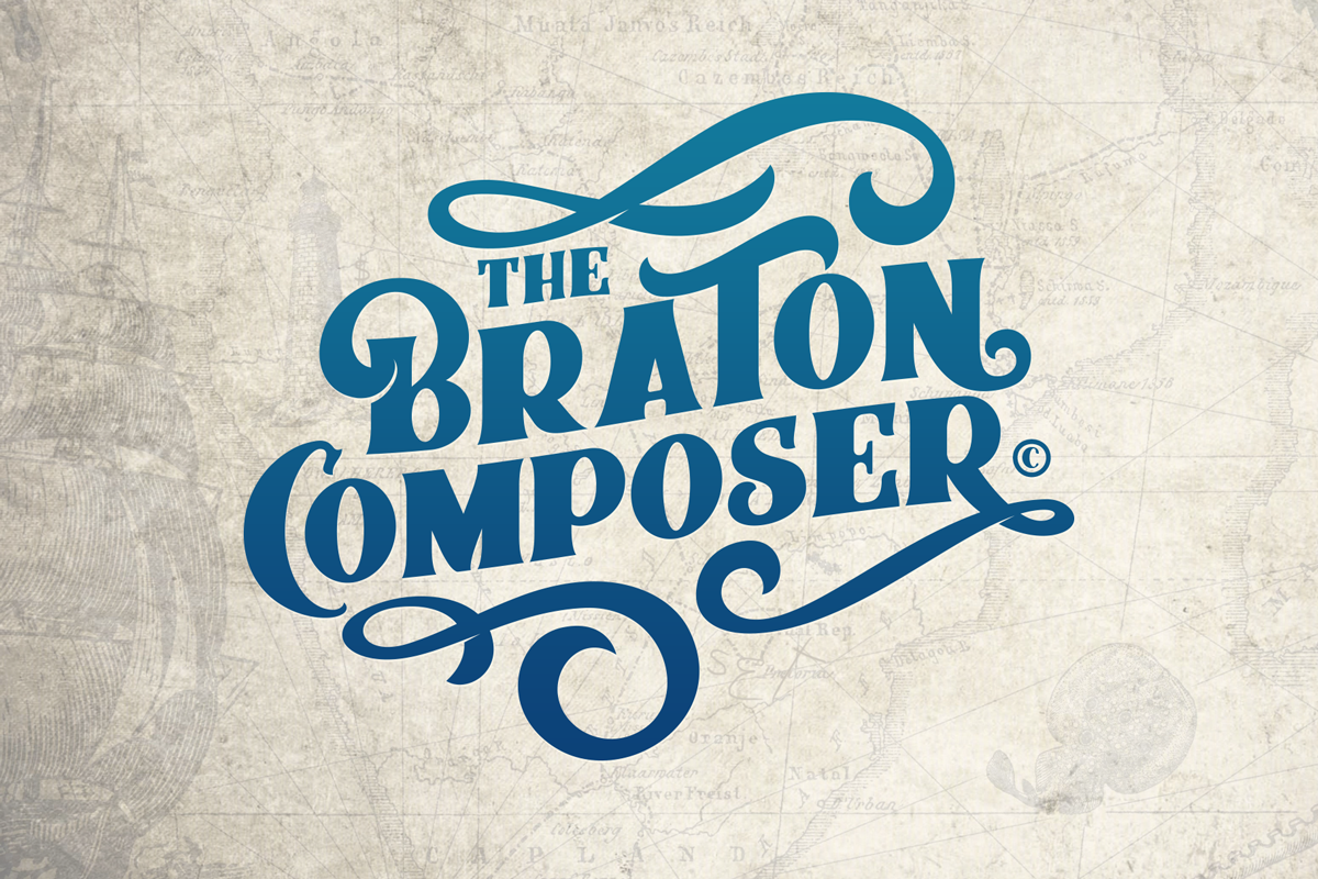 Get Braton Composer Stamp Rough Free - Rustic Artistic Font