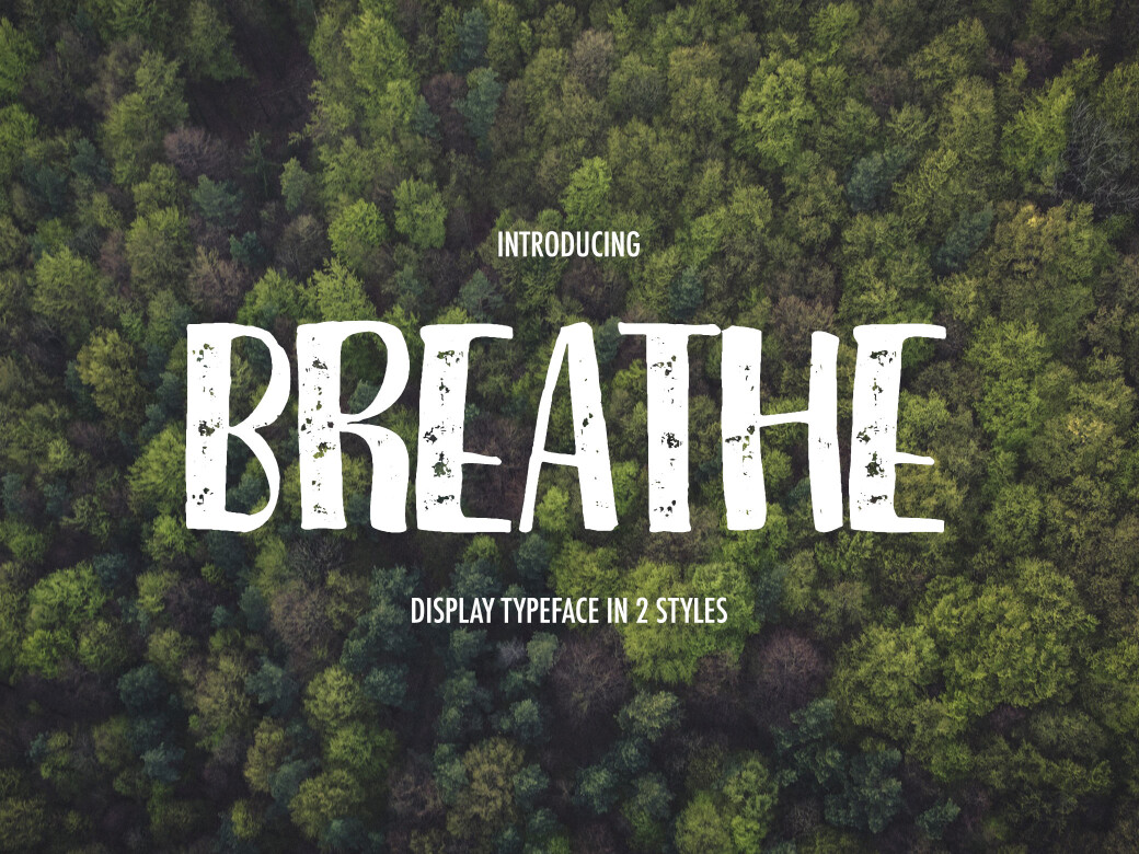 Download Breathe Font Free - Refreshing and Modern Design