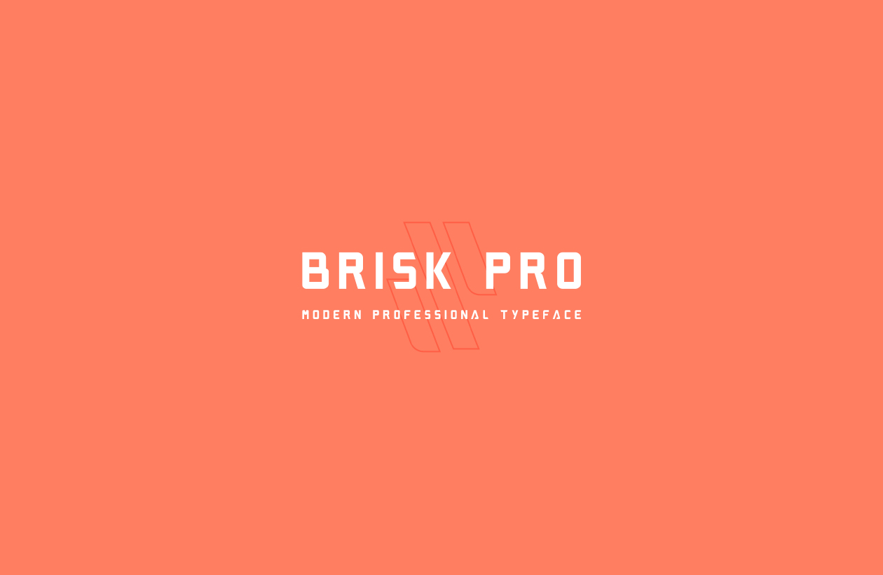 Laden Sie die Brisk Pro Schriftart kostenlos herunter - Modern & Vielseitig