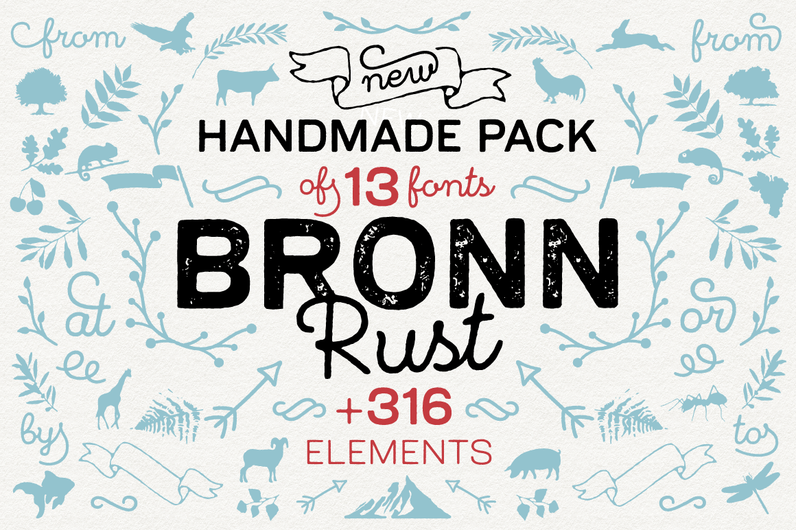 Download Bronn Rust Font Free - Rustic & Bold Design