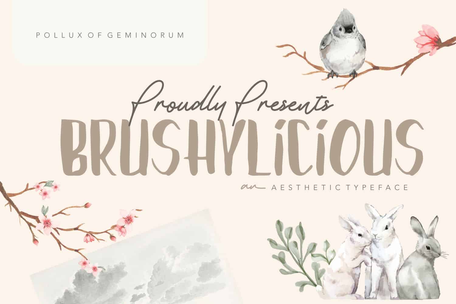 Download Brushylicious Free - Fun and Playful Brush Font