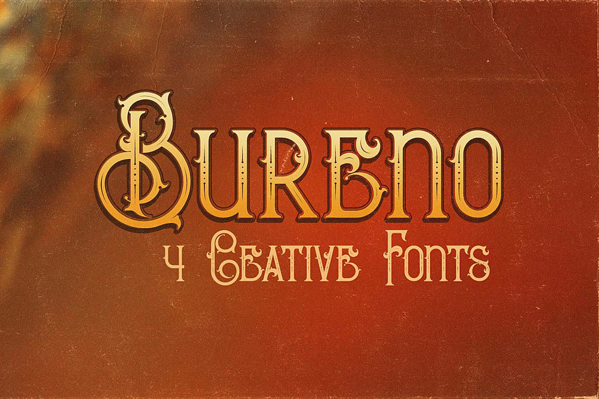 Download Bureno Decorative Font Free - Unique and Artistic Design