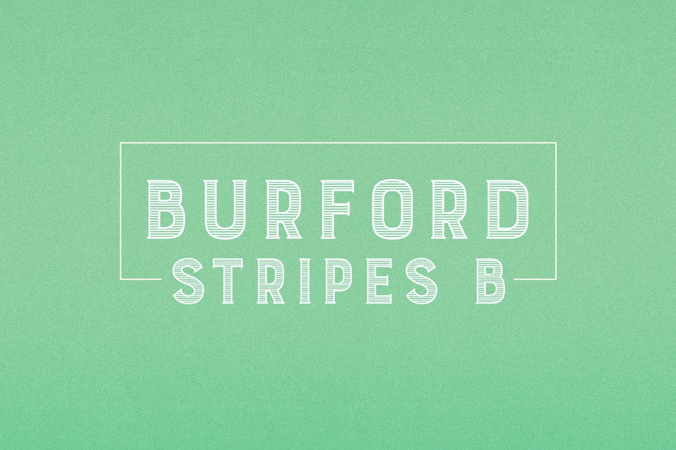 Скачайте шрифт Burford Stripes B - стильный шрифт с полосами