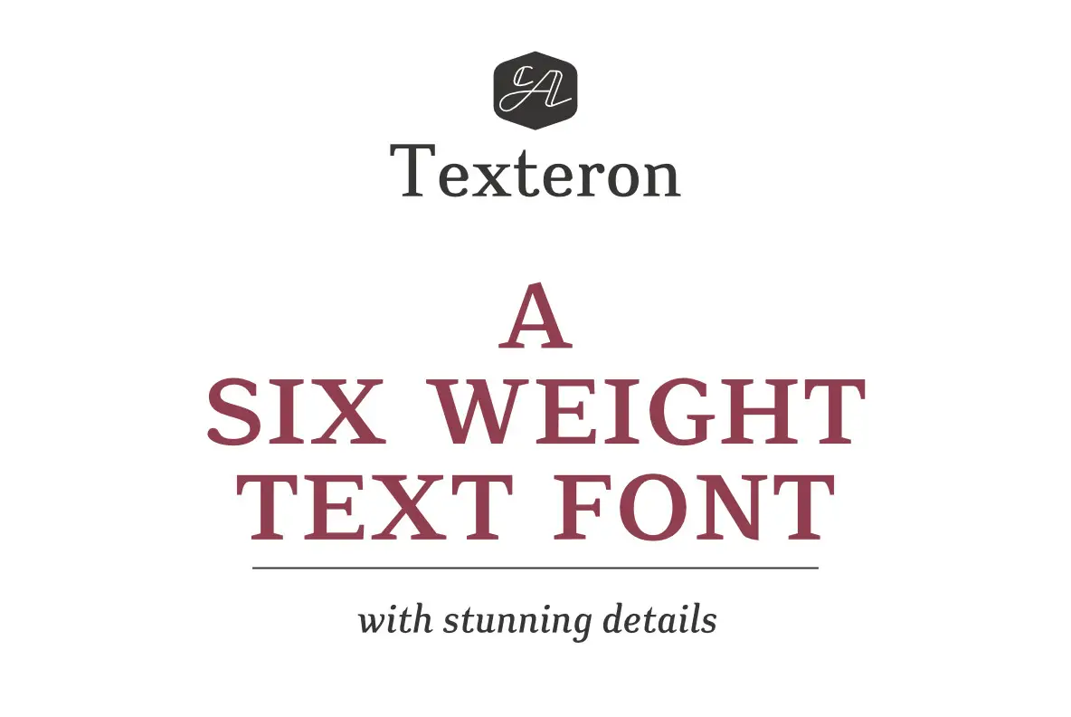 CA Texteron Font Free Download - Modern and Versatile