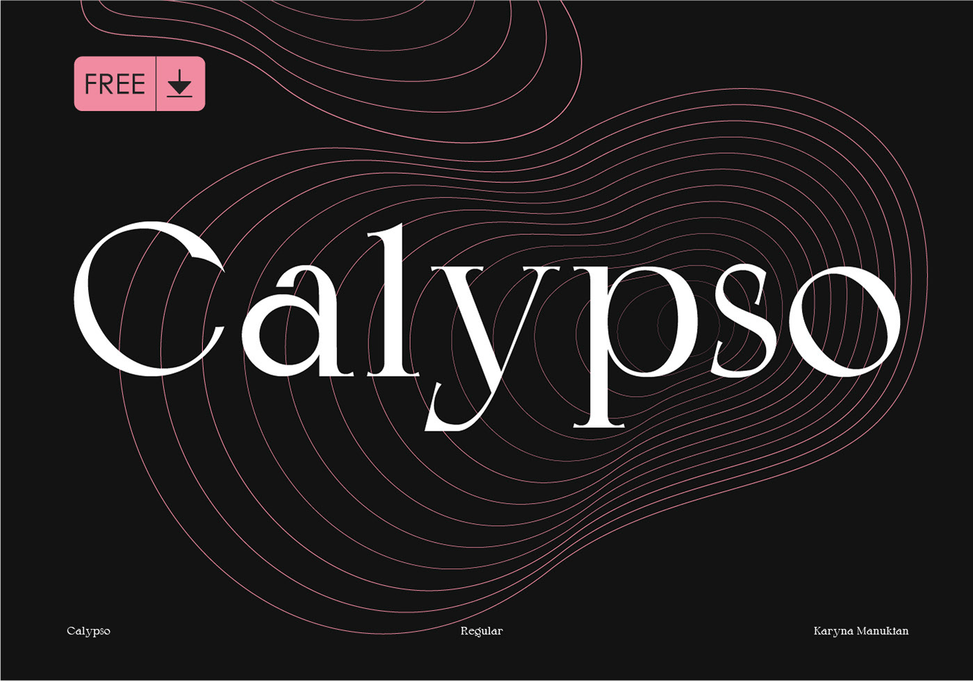 Calypso Font Free Download - Stylish and Versatile Design