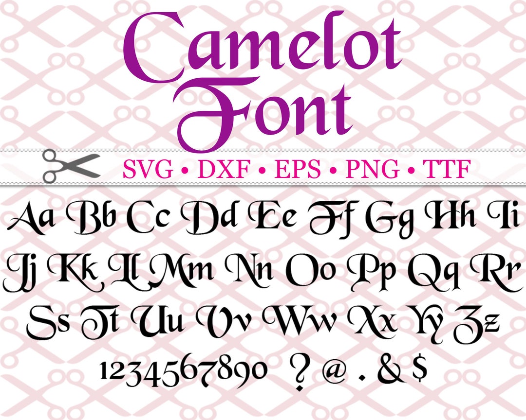 Download Camelot Font Free - Enchanting Medieval Style