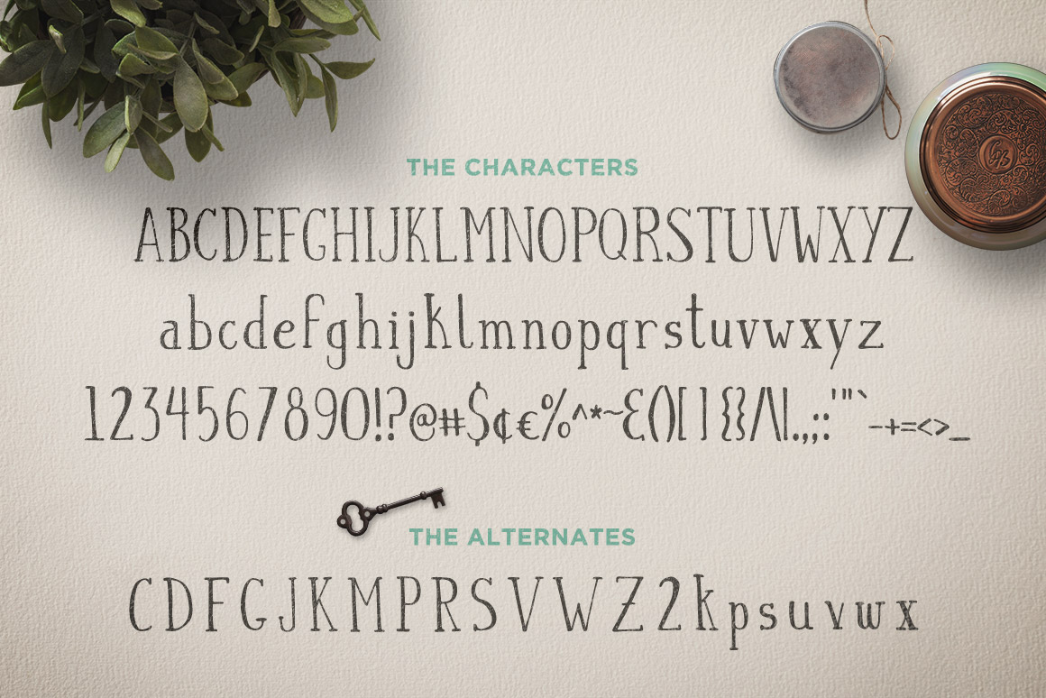 Free Download: Canterbury Bonus Mockups Font for Designers