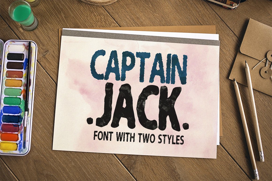 Download Captain Jack Font Free - Bold Pirate Inspired Type