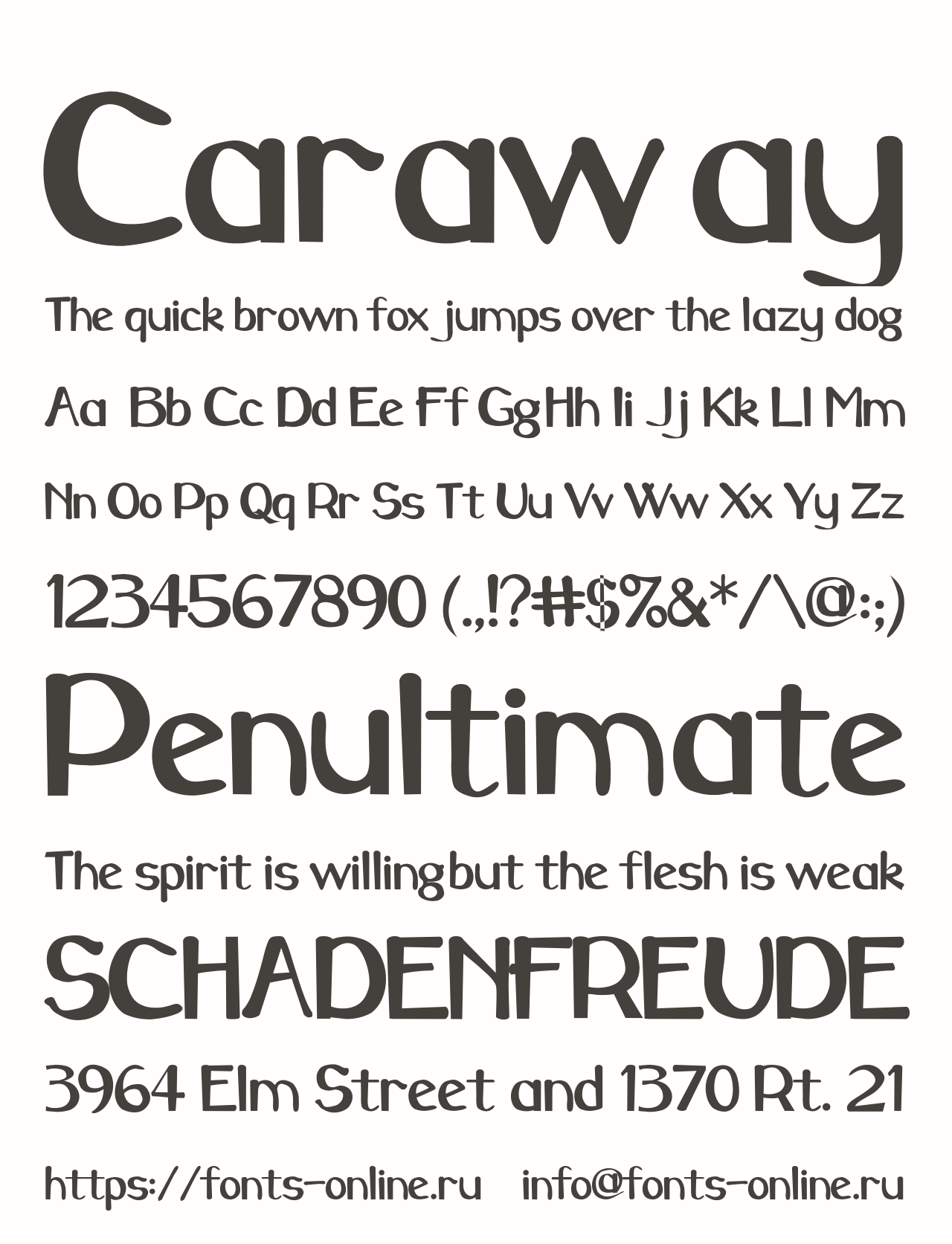 Download Caraway Font Free - Modern Rustic Style