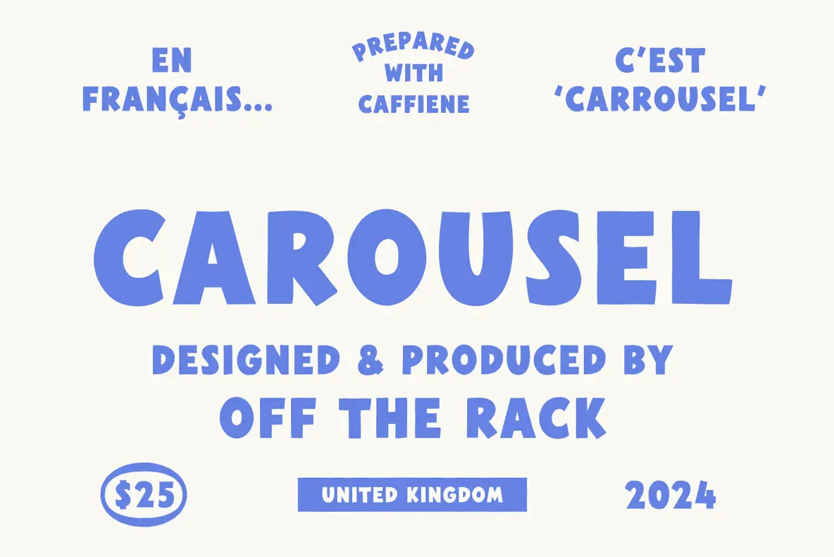 Download Carousel Typeface Free - Chic and Versatile Font