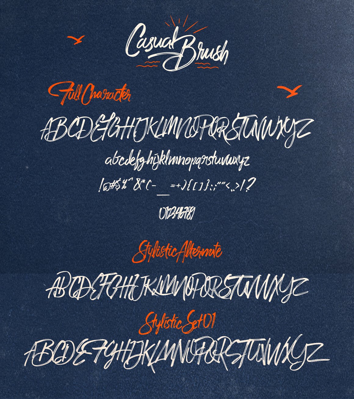 Download Casual Brush Font Free - Perfect for Creative Designs