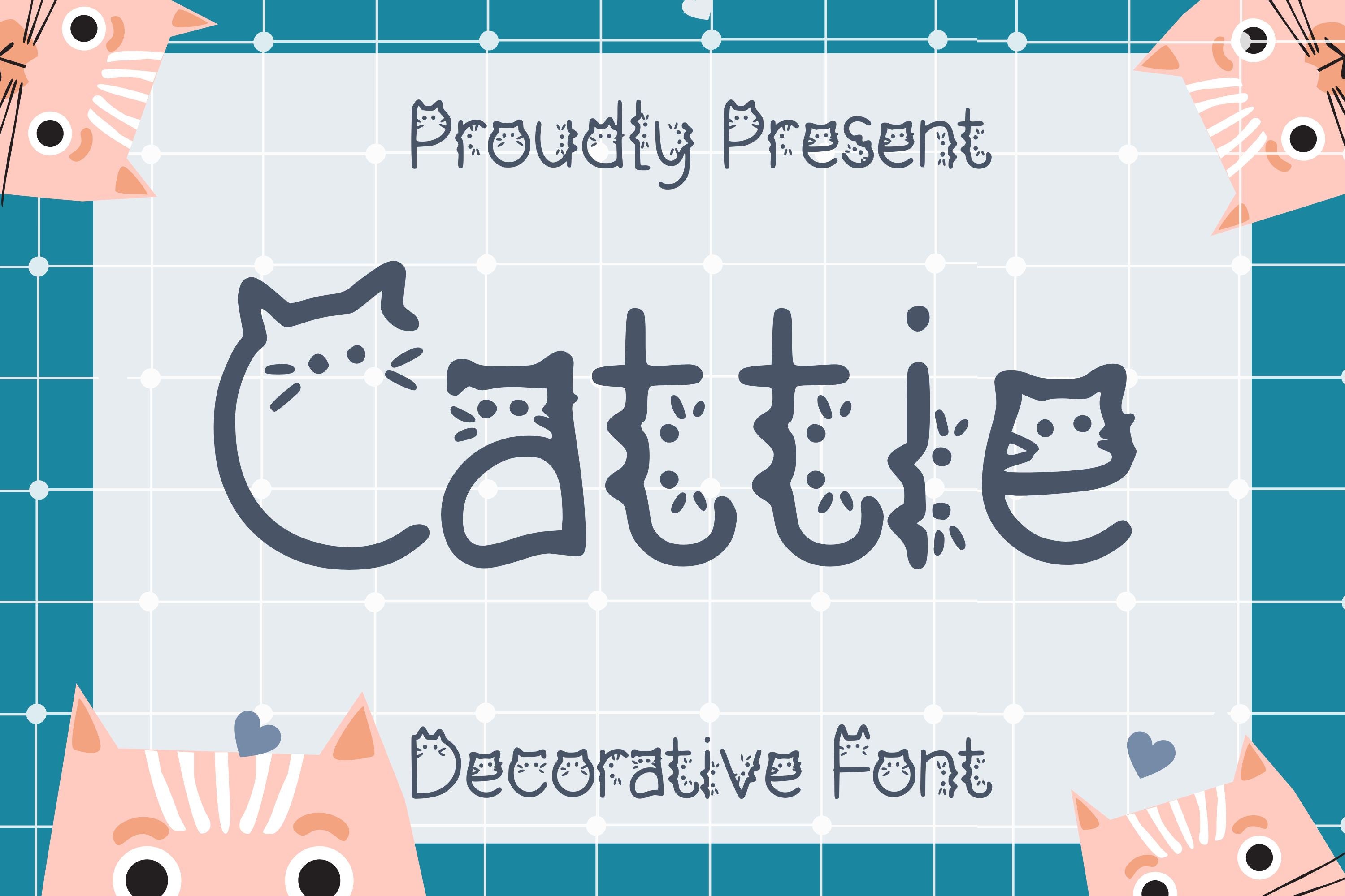 Download Catties Font Free – Playful and Fun Typeface