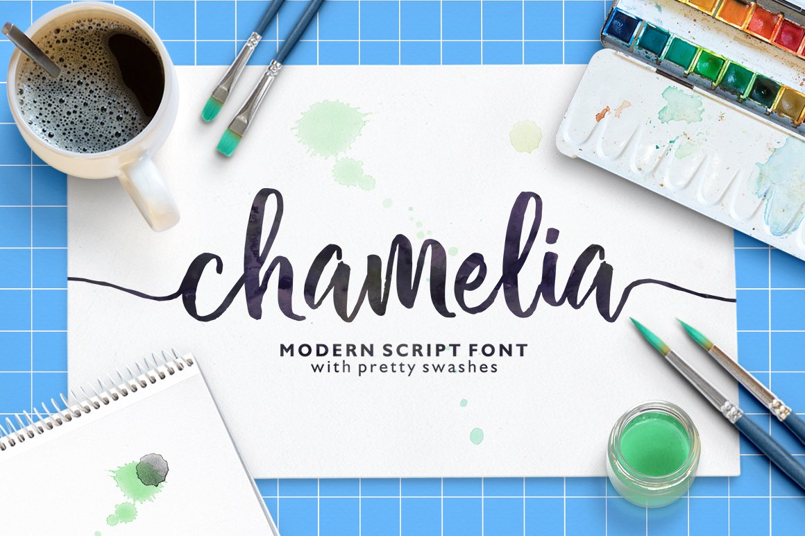 Download Chamelia Script Free - Stylish Handwritten Font