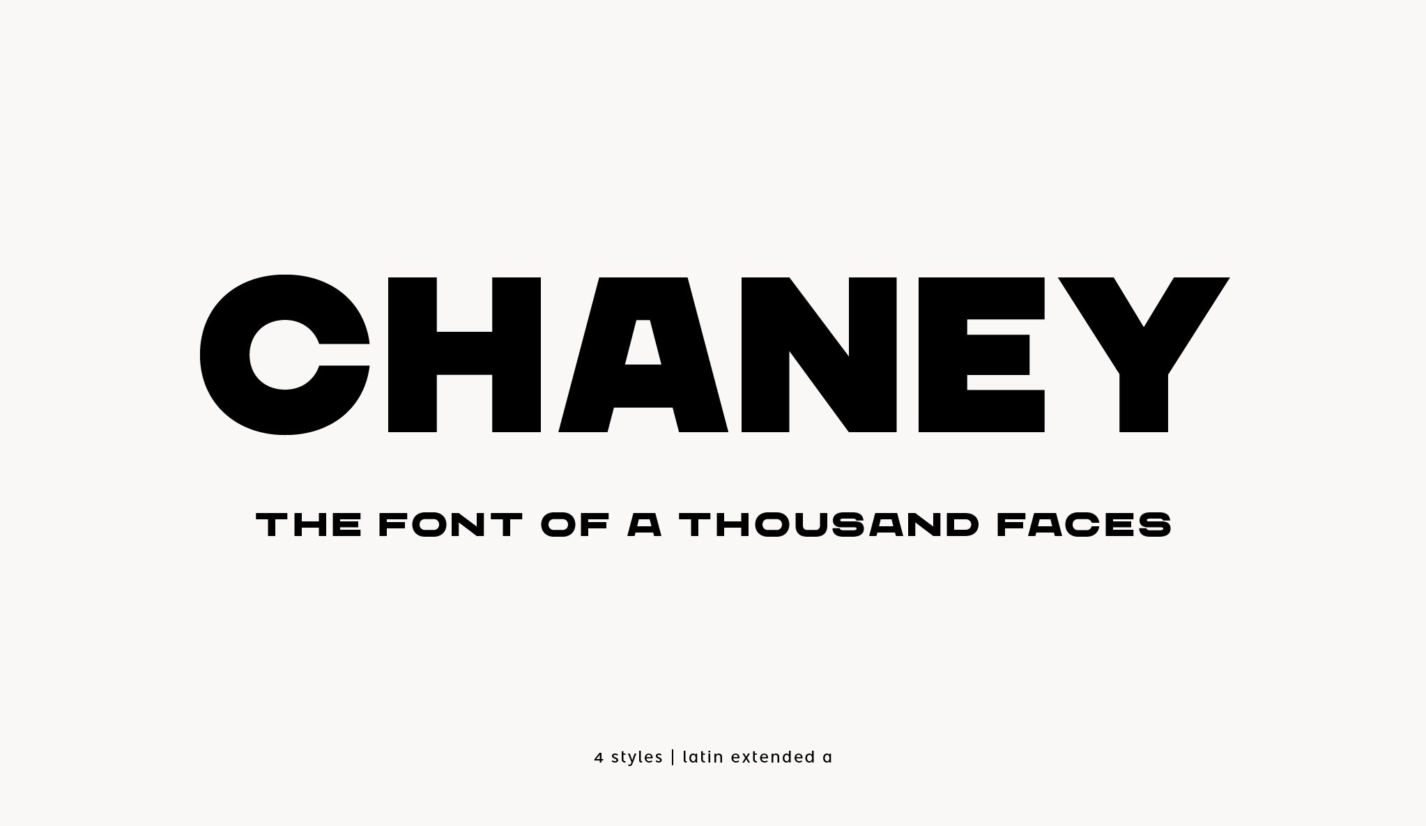 Download Chaney Font Free - Stylish & Modern Typeface