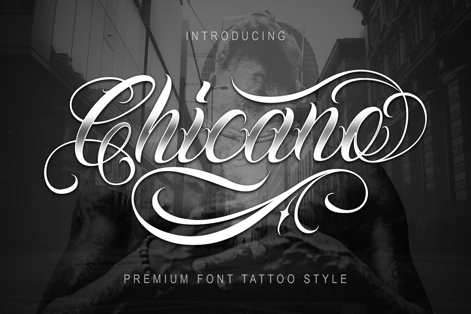 Скачайте Chicanos Font - стильный шрифт для креативных проектов