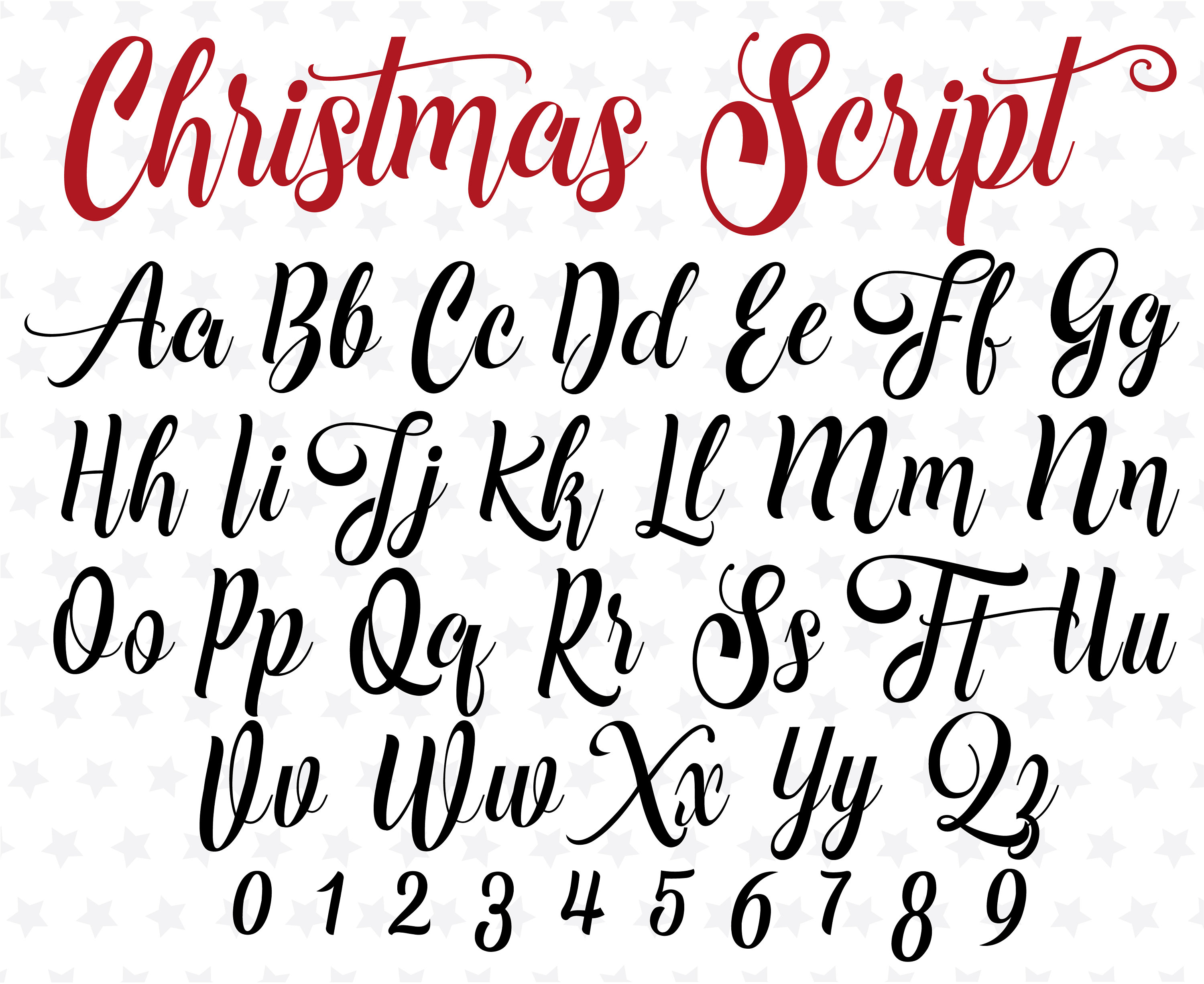 Kostenloser Download der Christmas Schriftart - Festlicher Stil für Designs