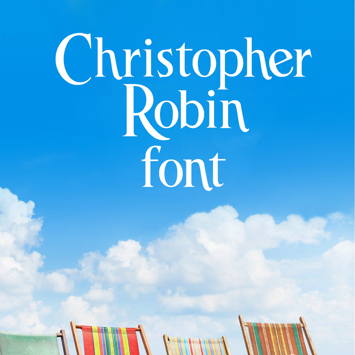 Laden Sie die Christopher Robin Schriftart kostenlos herunter - Charmante Kinderschrift