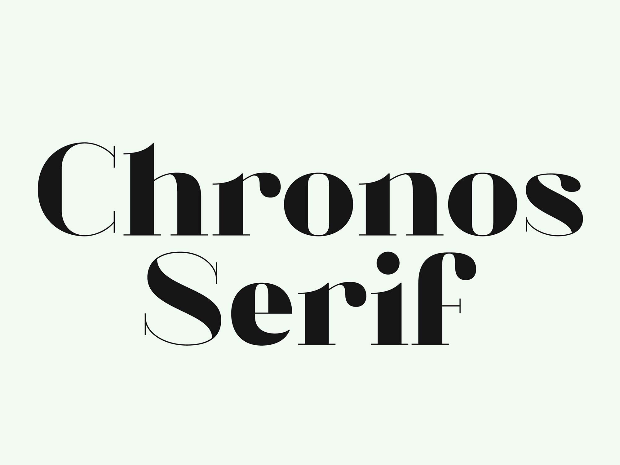 Download Chronos Serif Font Free - Timeless Elegance in Typography