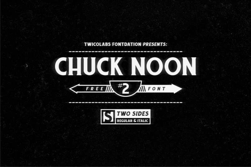 Скачайте бесплатно шрифт Chuck Noon 2 - современные рукописные буквы