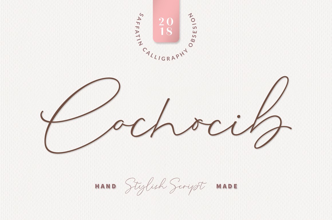 Download Cochocib Font Free - Unique Artistic Style