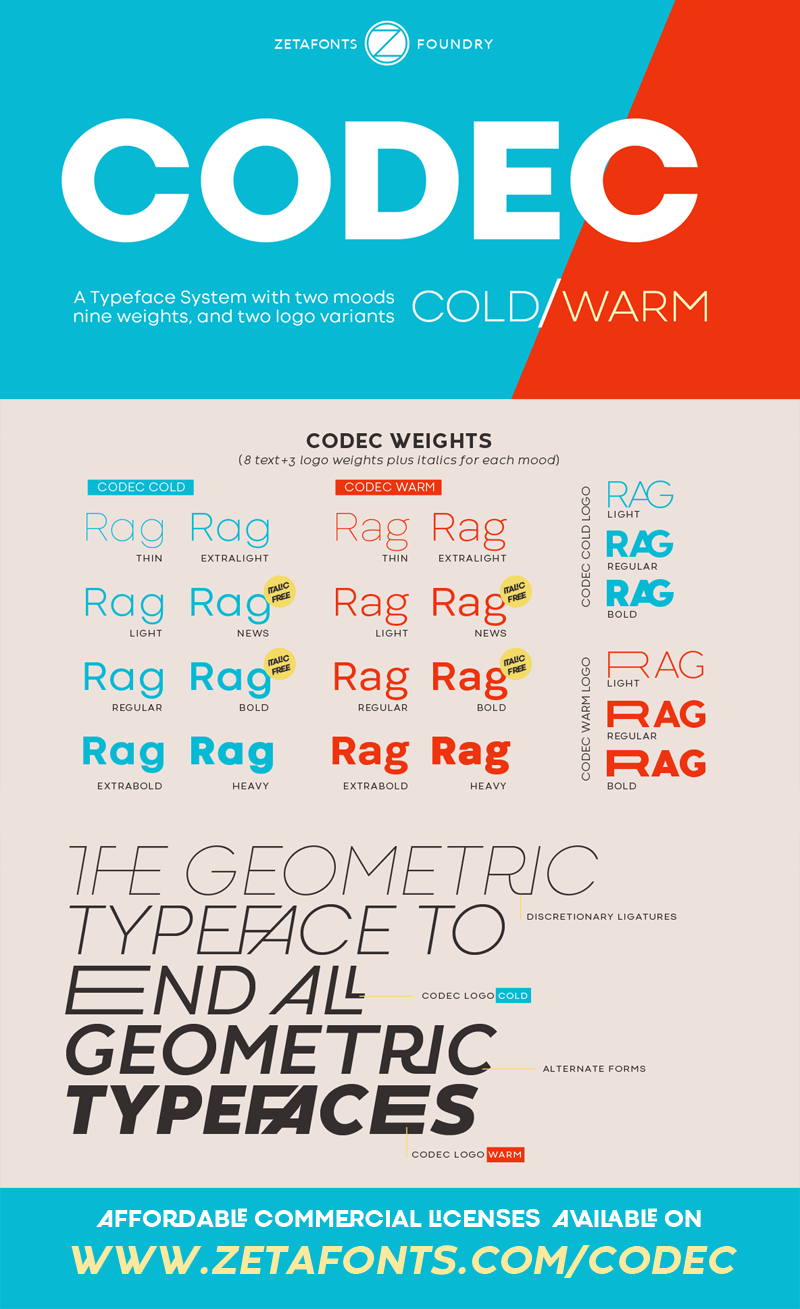 Скачайте шрифт Codec Warm - теплый стиль для современных проектов