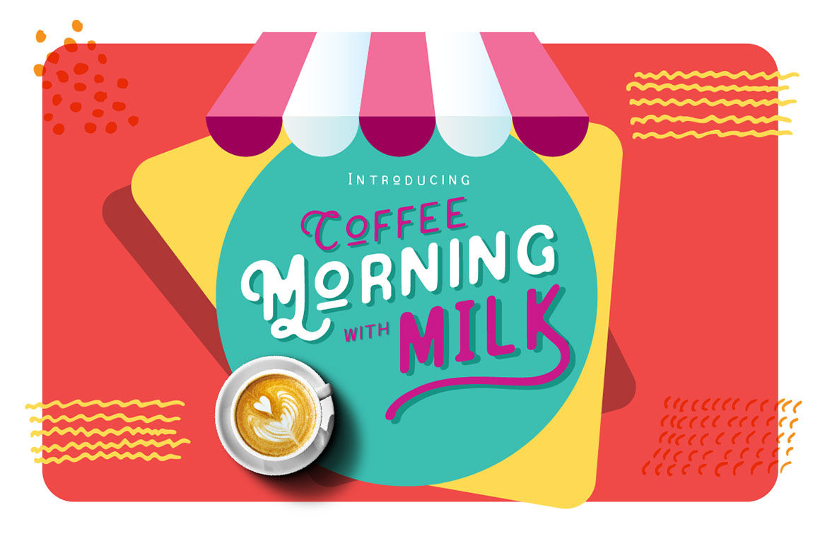 Download Coffee Morning with Milk Font – A Warm, Inviting Style