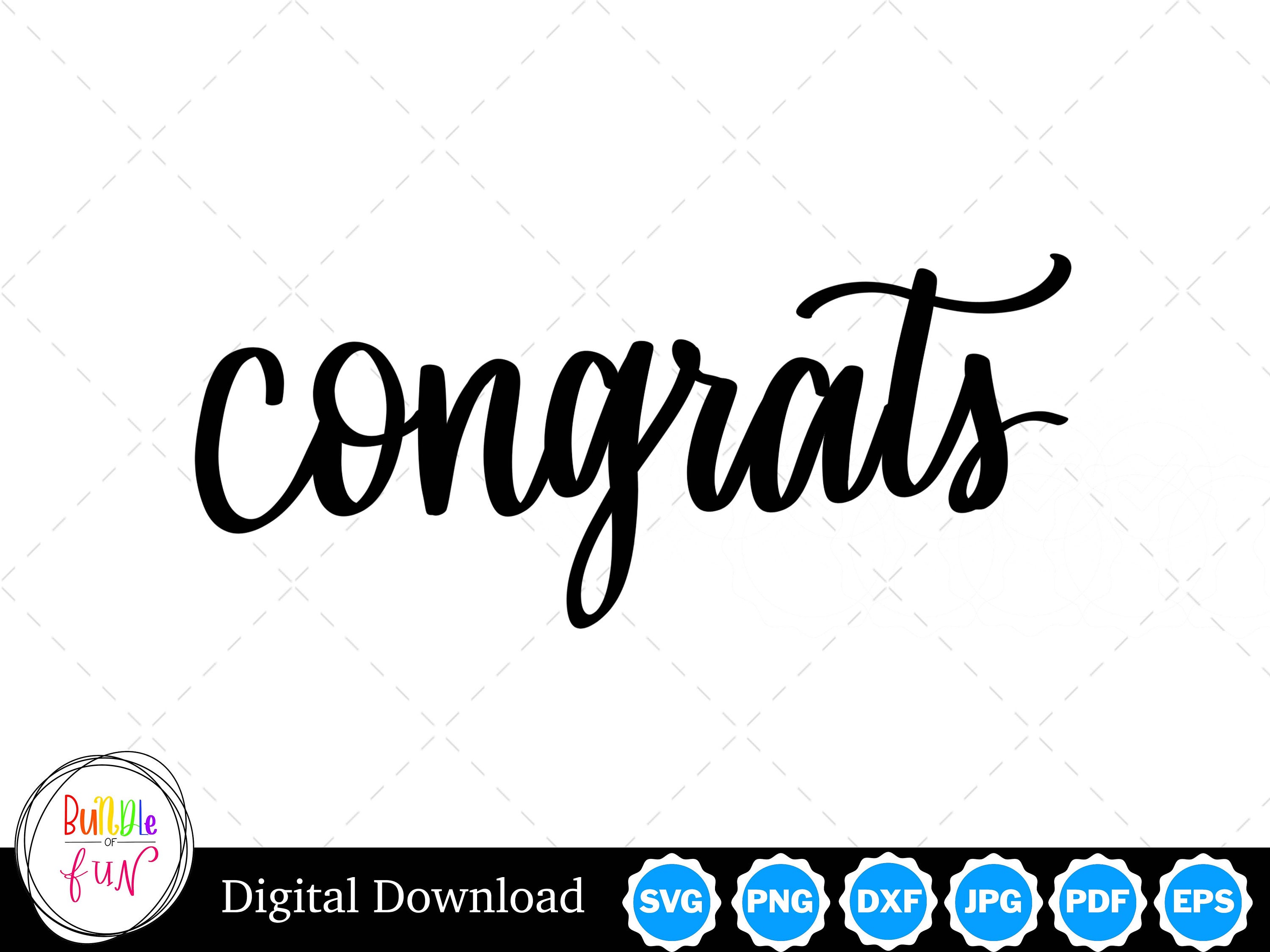 Download Congrats Script Font Free - Elegant Celebration Style