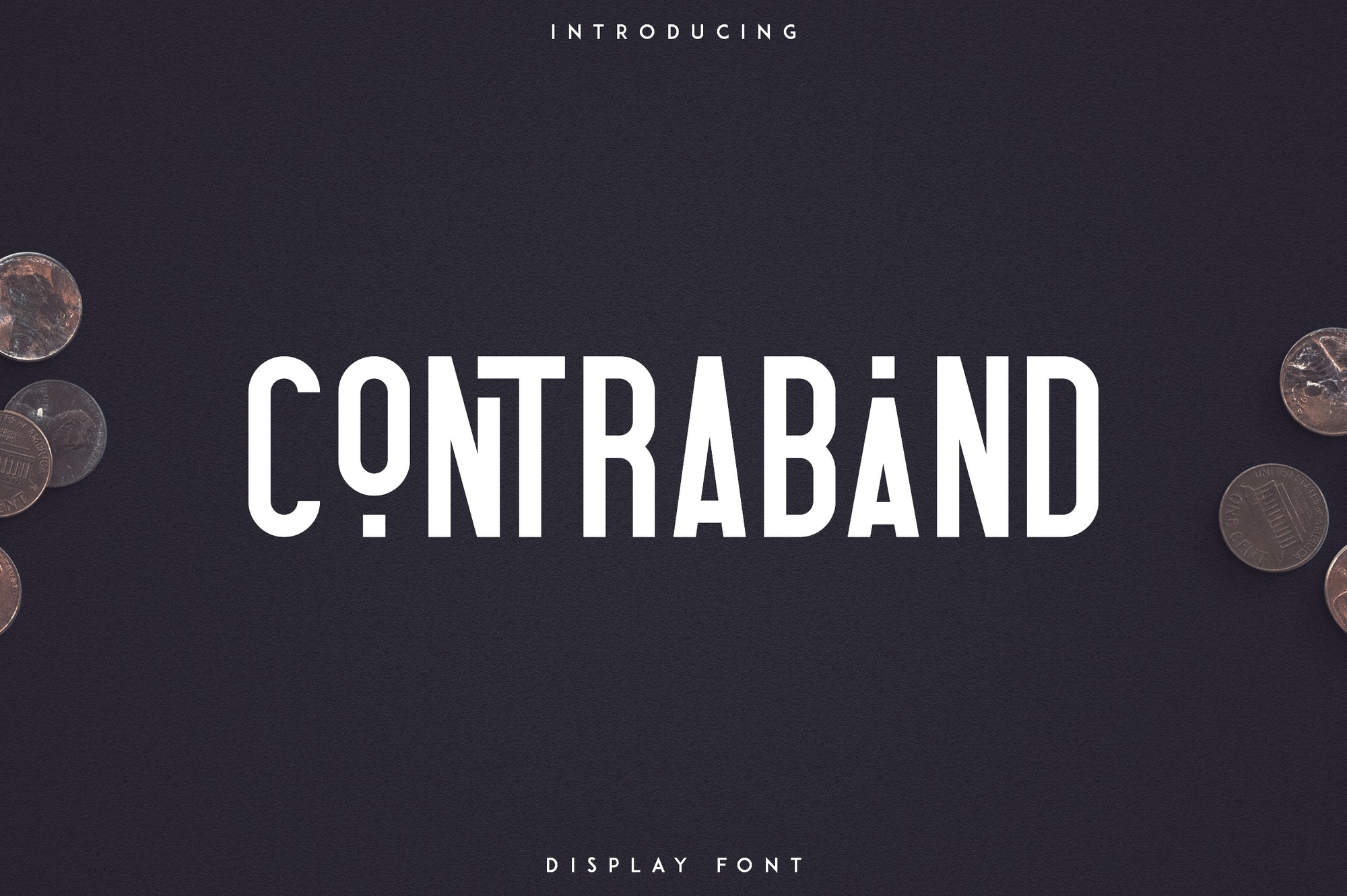 Download Contraband Font Free - Bold and Edgy Design