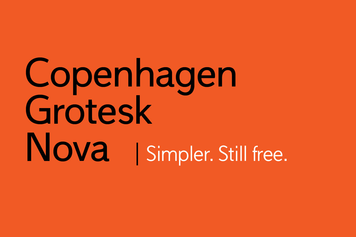 Download Copenhagen Grotesk Nova Free - Modern Sans Serif Font