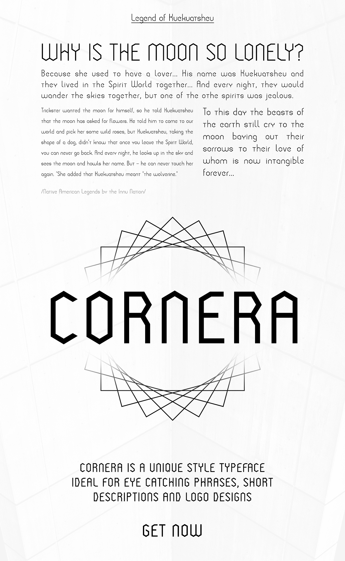 Corner One Typeface kostenlos herunterladen – Modern & Minimalistisch