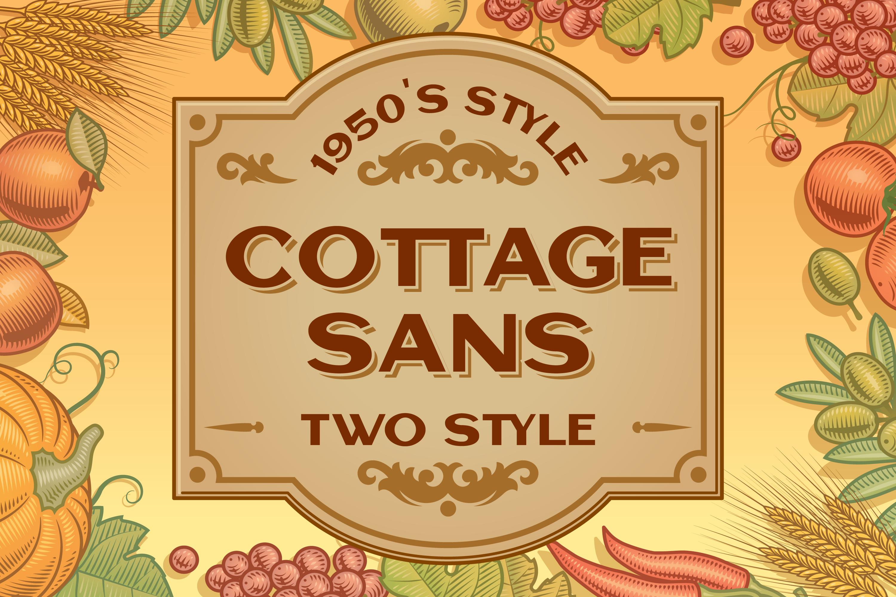 Скачайте Cottage Sans — шрифт с уютным беззаботным стилем