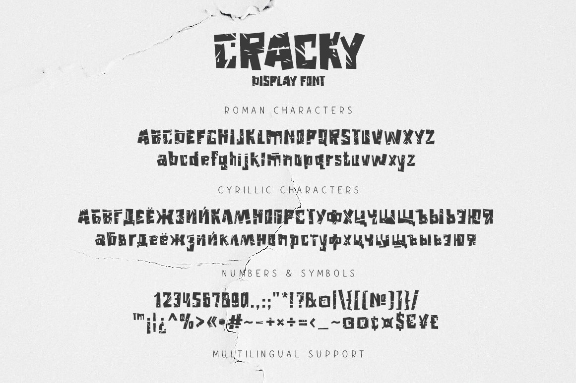 Download Cracky Display Font Free - Bold and Unique Style