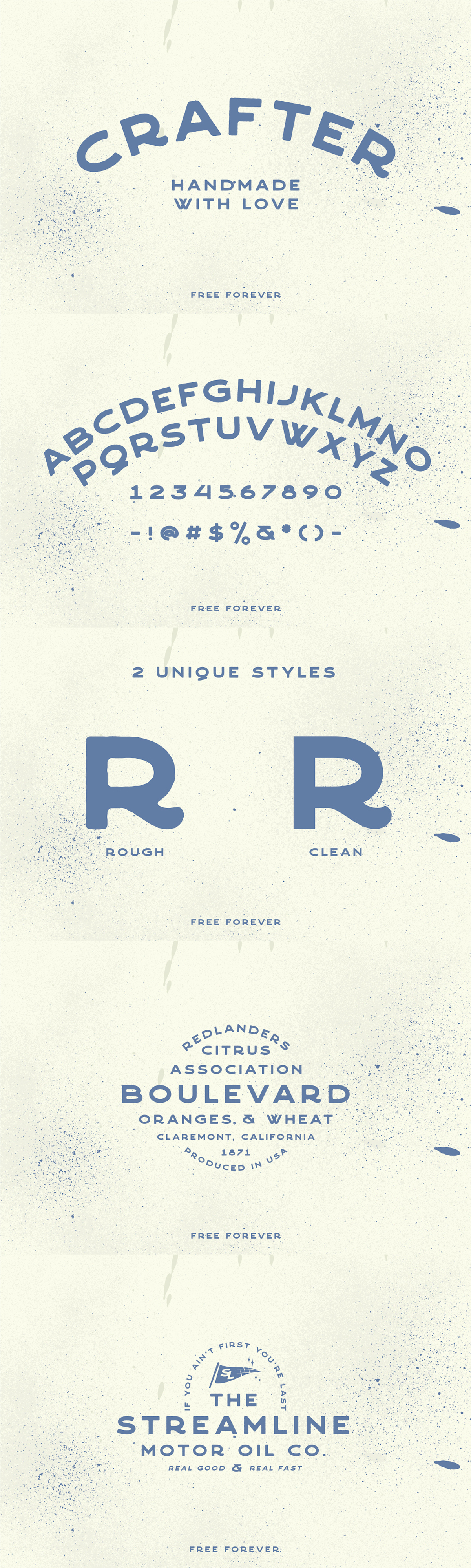 Download Crafter Font Free - Versatile Handmade Style