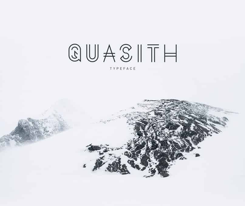 Download Quasith Font Free - Unique Modern Typeface