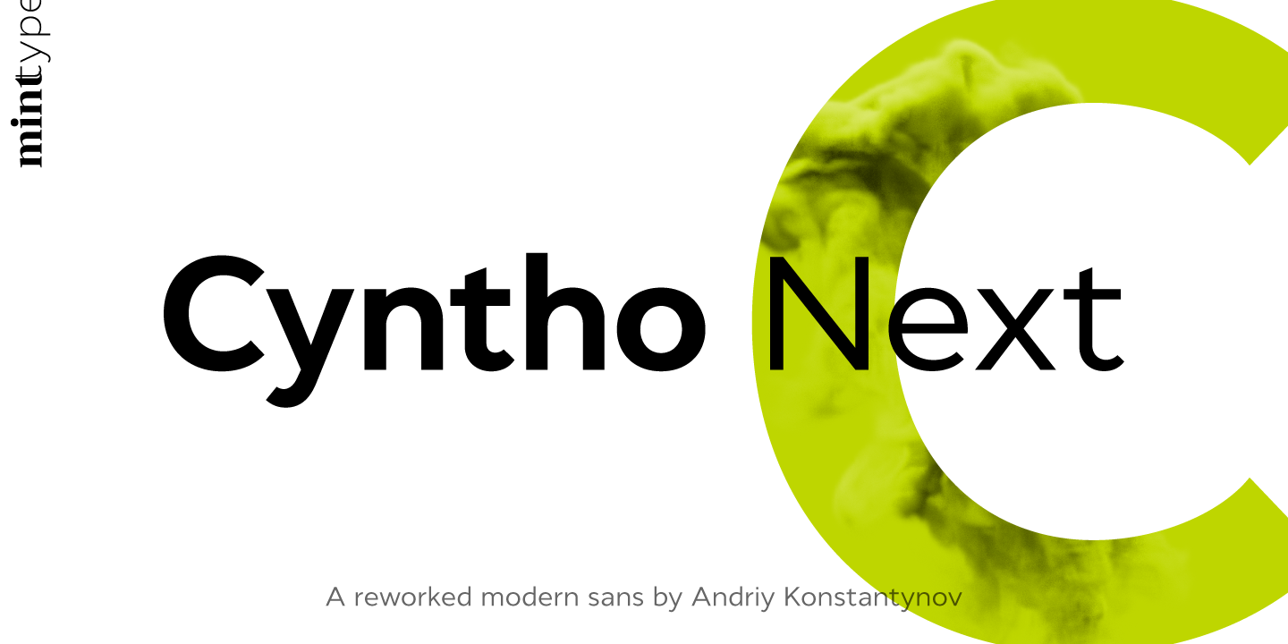 Download Cyntho Next Light Free - Modern Sans Serif Font