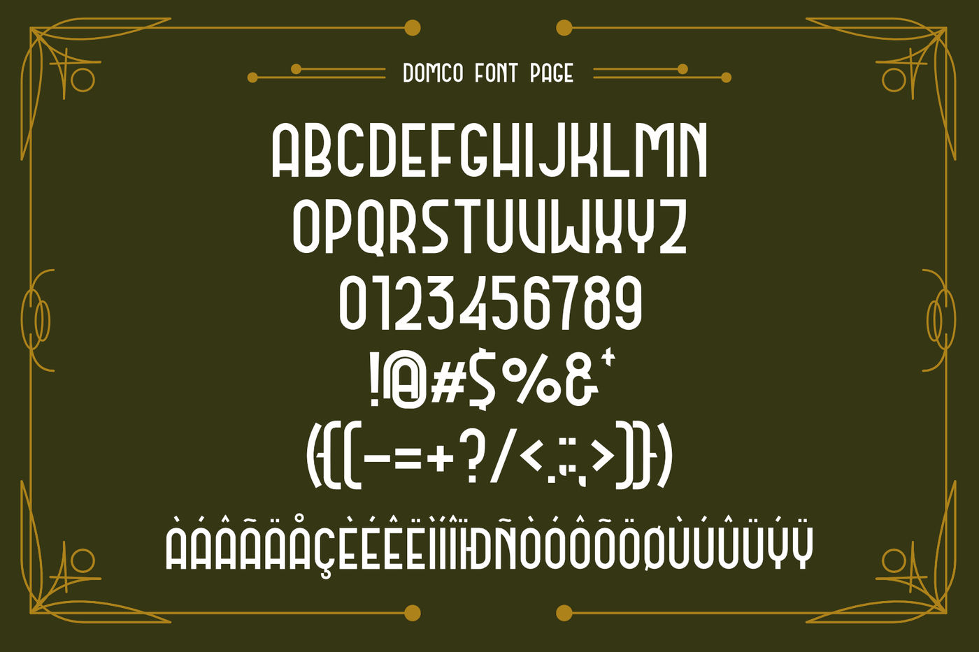 Download DOMCO Font Free - Versatile Modern Typeface