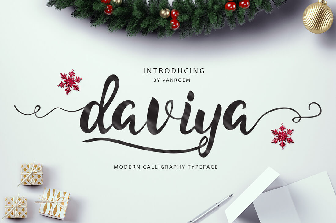 Download Daviya Script Font Free - Elegant Handwritten Style