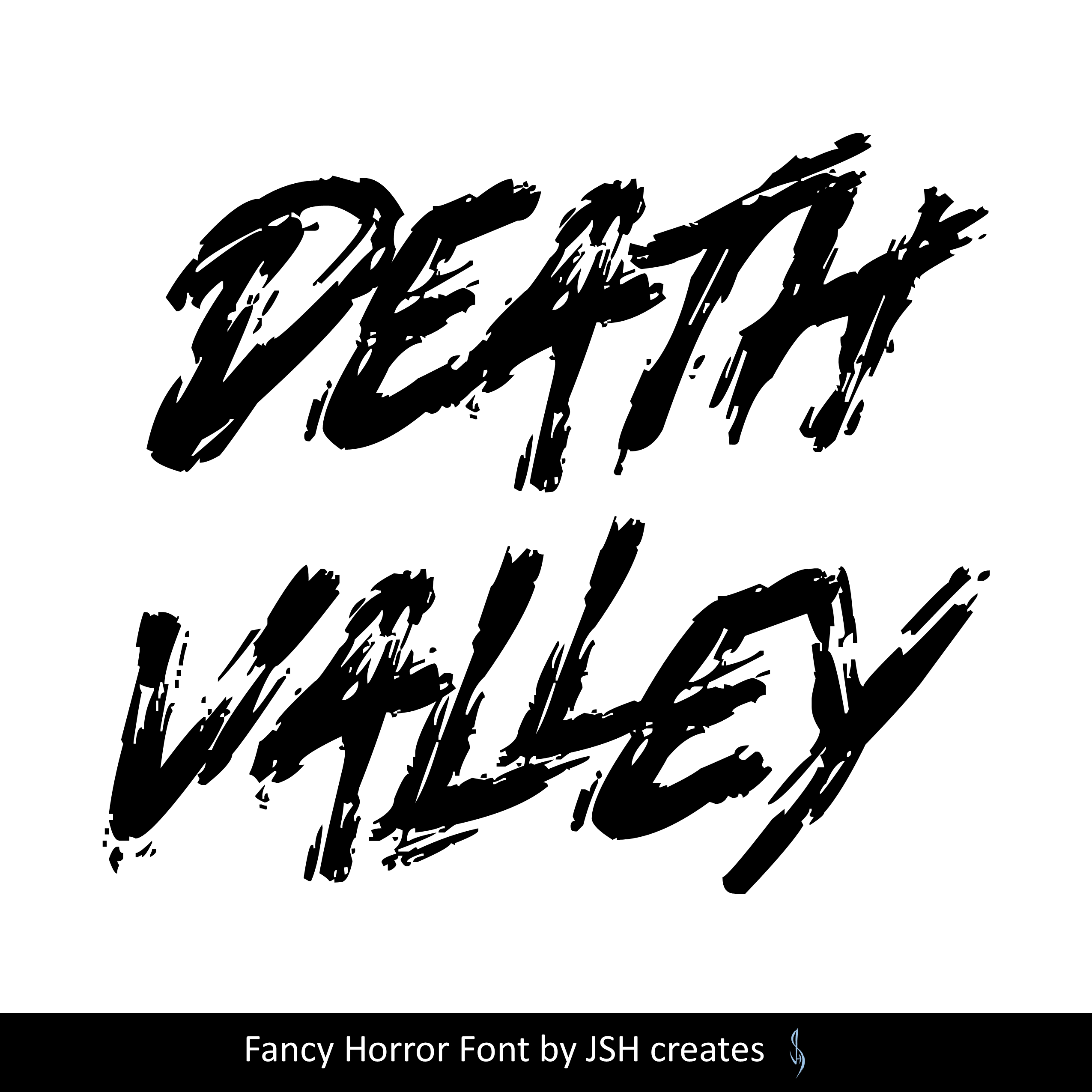 Téléchargez gratuitement la police Death Valley - Une typographie inspirée des déserts!