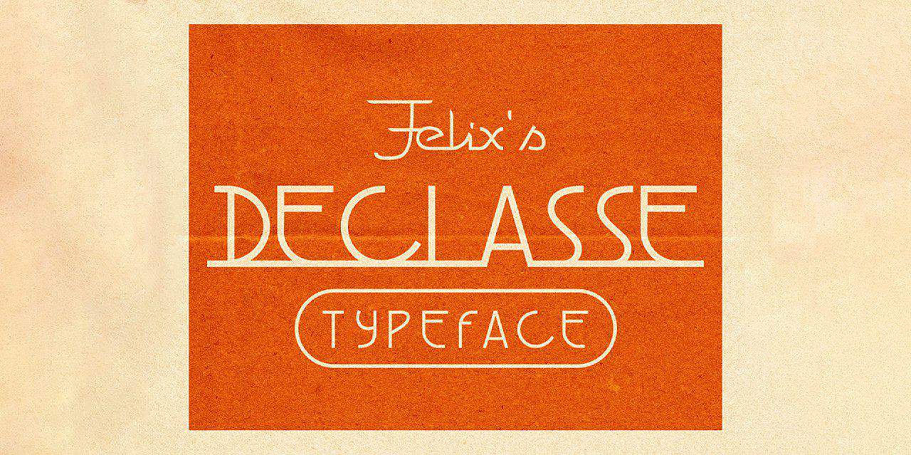 Download Declasse Font Free - Unique and Versatile Style